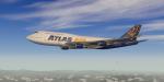 FSX/P3D Boeing 747-400 Atlas Air package.